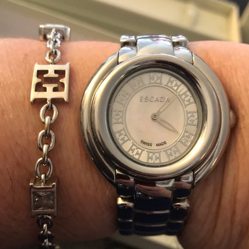 ESCADA Watch Only  ( bundle it w/matching bracelet) ❤️